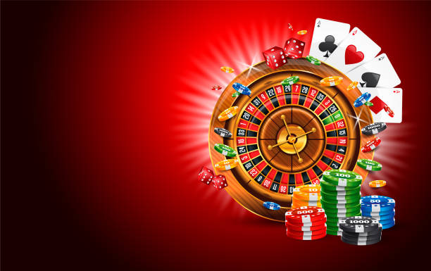 Baccarat table layout with player and banker positions clearly marked
